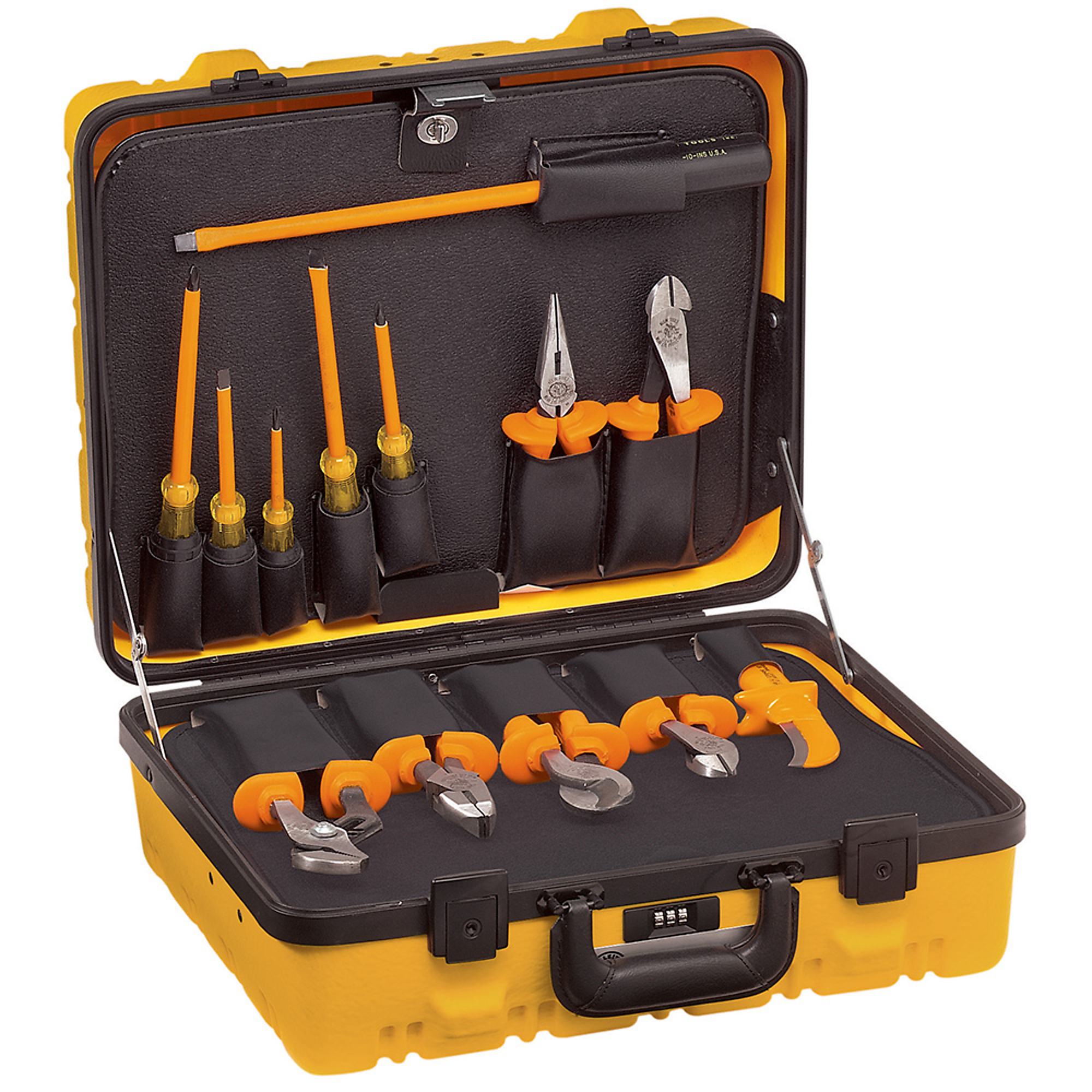 Klein Tools, 1000V Insulated Utility Tool Kit in Hard Case, 13-, Pieces (qty.) 13 Model# 33525